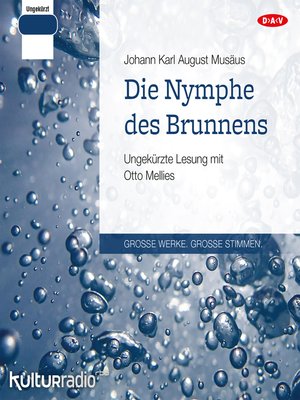 cover image of Die Nymphe des Brunnens